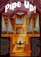 Pipe Up! is a series of Saturday morning workshops started in 2008 by the diocese of Salisbury to encourage young people to take up the organ. The next concert will be held at 11 am on Saturday 4th April 2009, featuring performances by the young musicians. The concert will be hosted by tutor Dr Richard Godfrey, who will bring the morning to the traditional rousing conclusion! The organ at St Mary's church, Edward Road, Dorchester was built in 1974 by Peter Collins, one of the most distinguished builders of the modern era. One of his earliest commissions, the orgen has three manuals, 34 stops and a total of some 2000 pipes. Built along classical lines, with North German influence, the orgen is considered an eccellent teaching instrument, with a good mechanical action, space around the players, and pipes that speak with great clarity. It is one of the finest church organs in Dorset and has been played by several eminent international recitalists. Entrance free - For further details telephone 01305 259998 or e-mail A to B
