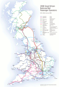 Bike Rail Map