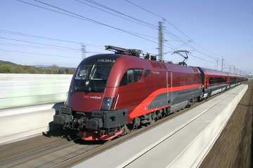 A to B Austria - Railjet High Speed Train