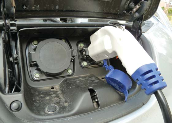 Nissan Leaf Electric Car Plug